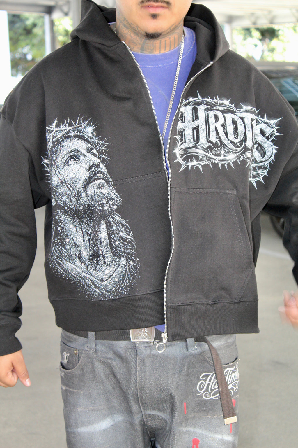 “Jesus Piece Collection”(FrenchTerry Full Zip-Up Hoodie)