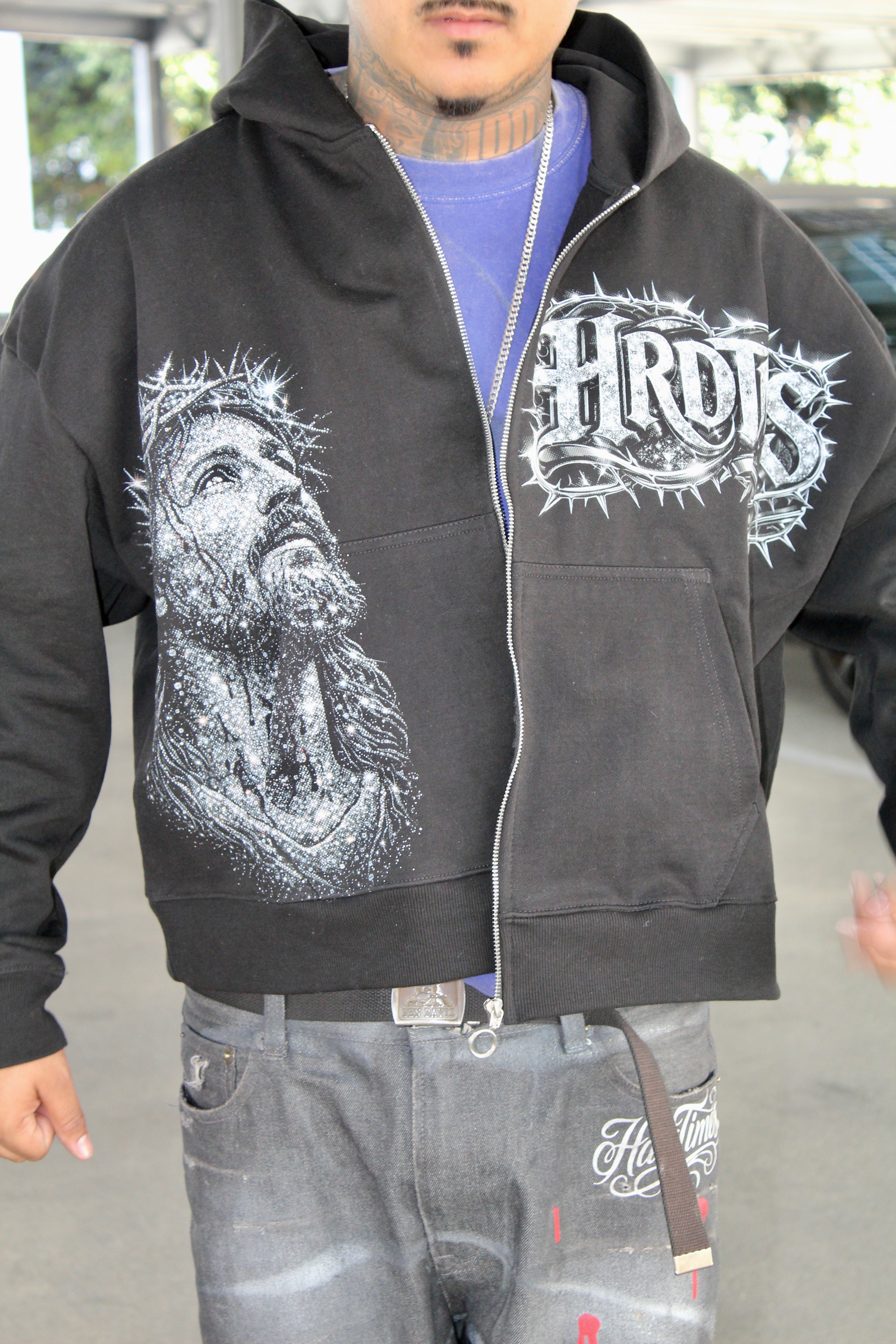 “Jesus Piece Collection”(FrenchTerry Full Zip-Up Hoodie)