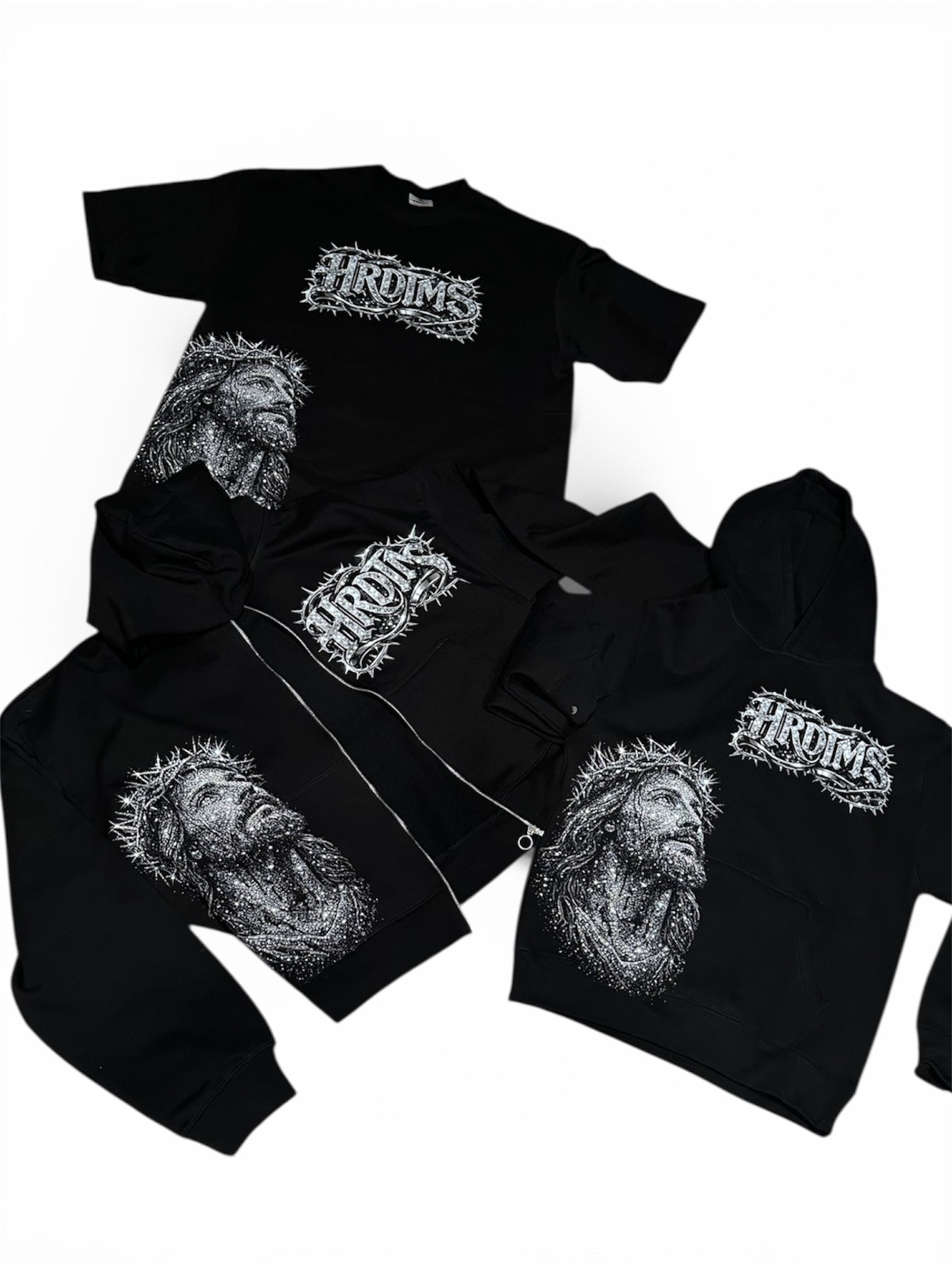 “Jesus Piece Collection”(FrenchTerry Full Zip-Up Hoodie)