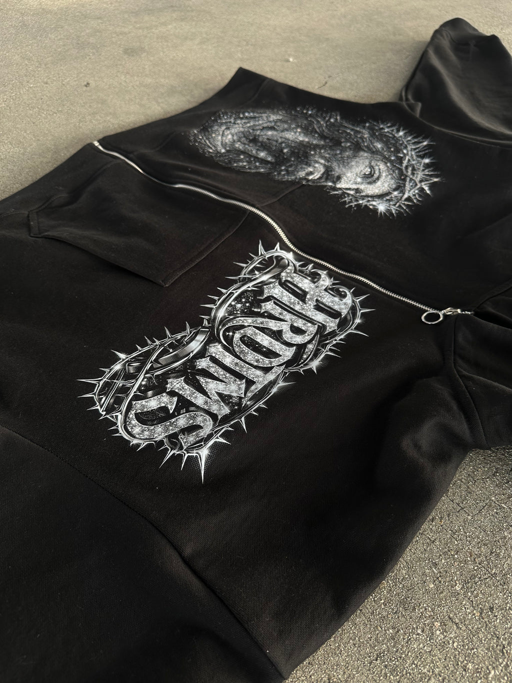 “Jesus Piece Collection”(FrenchTerry Full Zip-Up Hoodie)